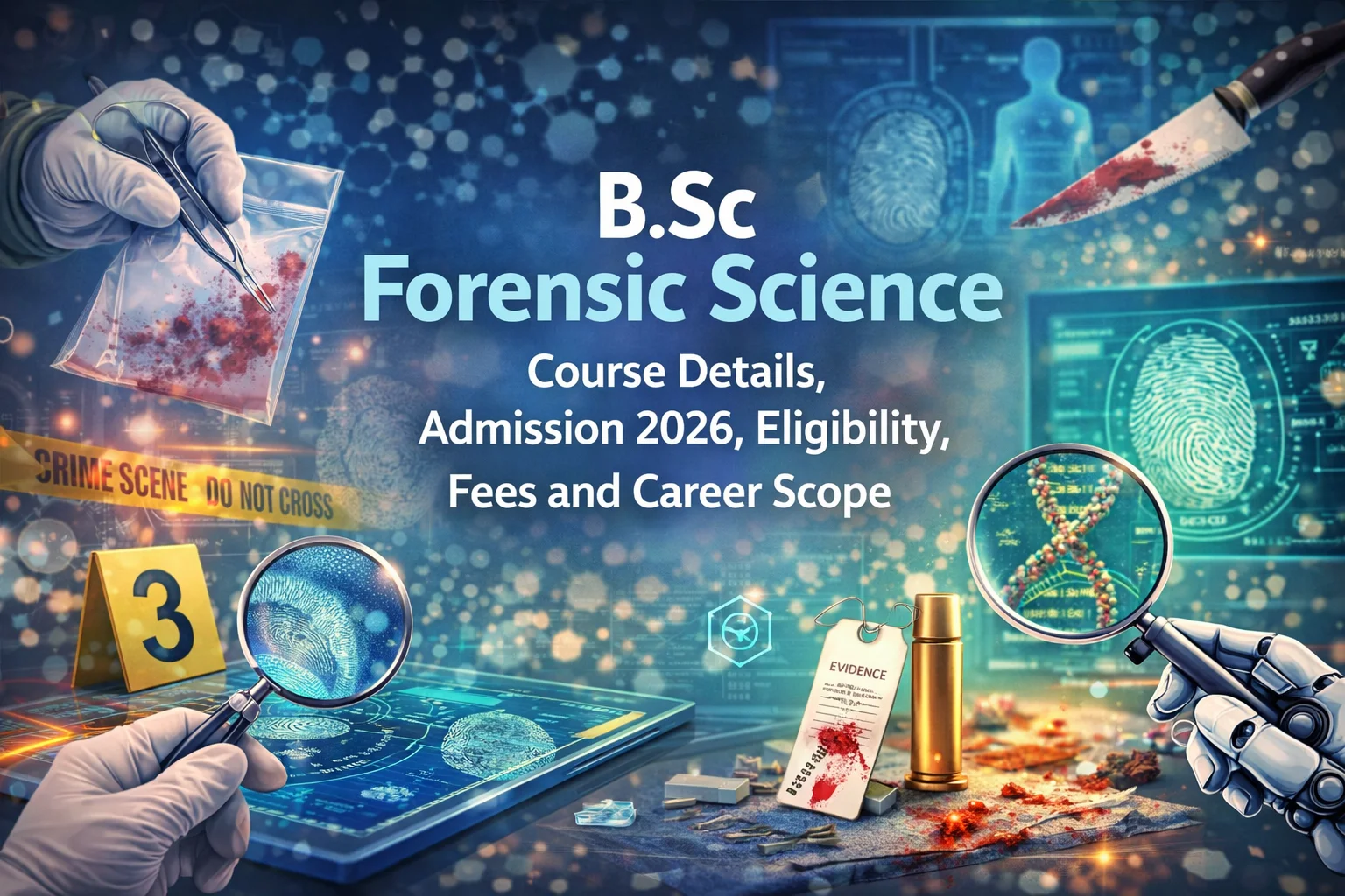 B.Sc Forensic Science: Course Details, Admission 2026, Eligibility, Fees and Career Scope