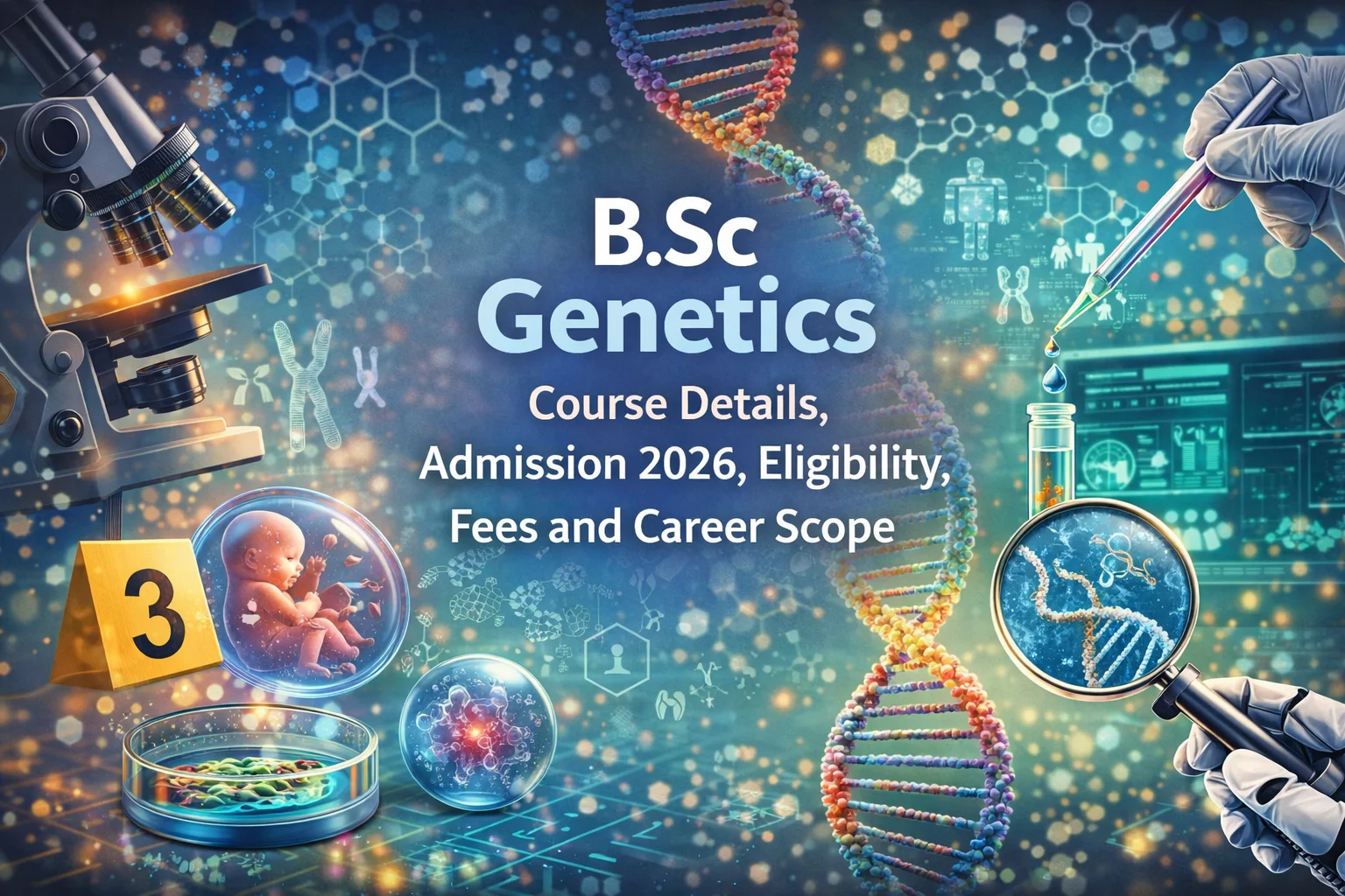B.Sc Genetics: Course Details, Admission 2026, Eligibility, Fees and Career Scope