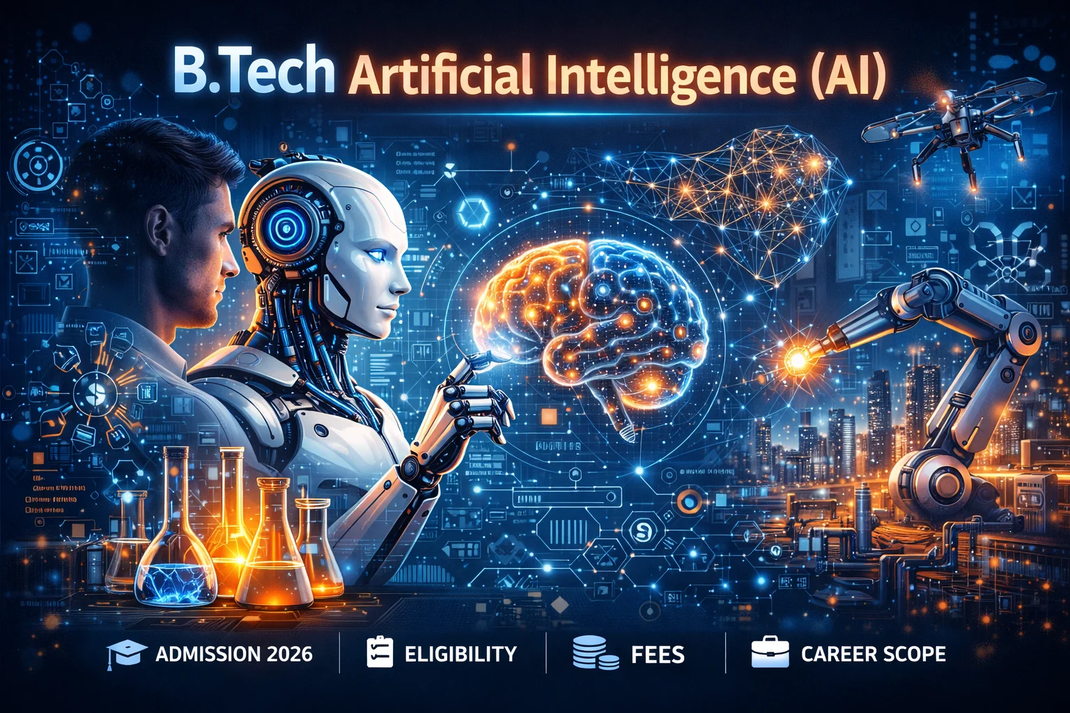B.Tech Artificial Intelligence (AI): Course Details, Admission 2026, Eligibility, Fees and Career Scope
