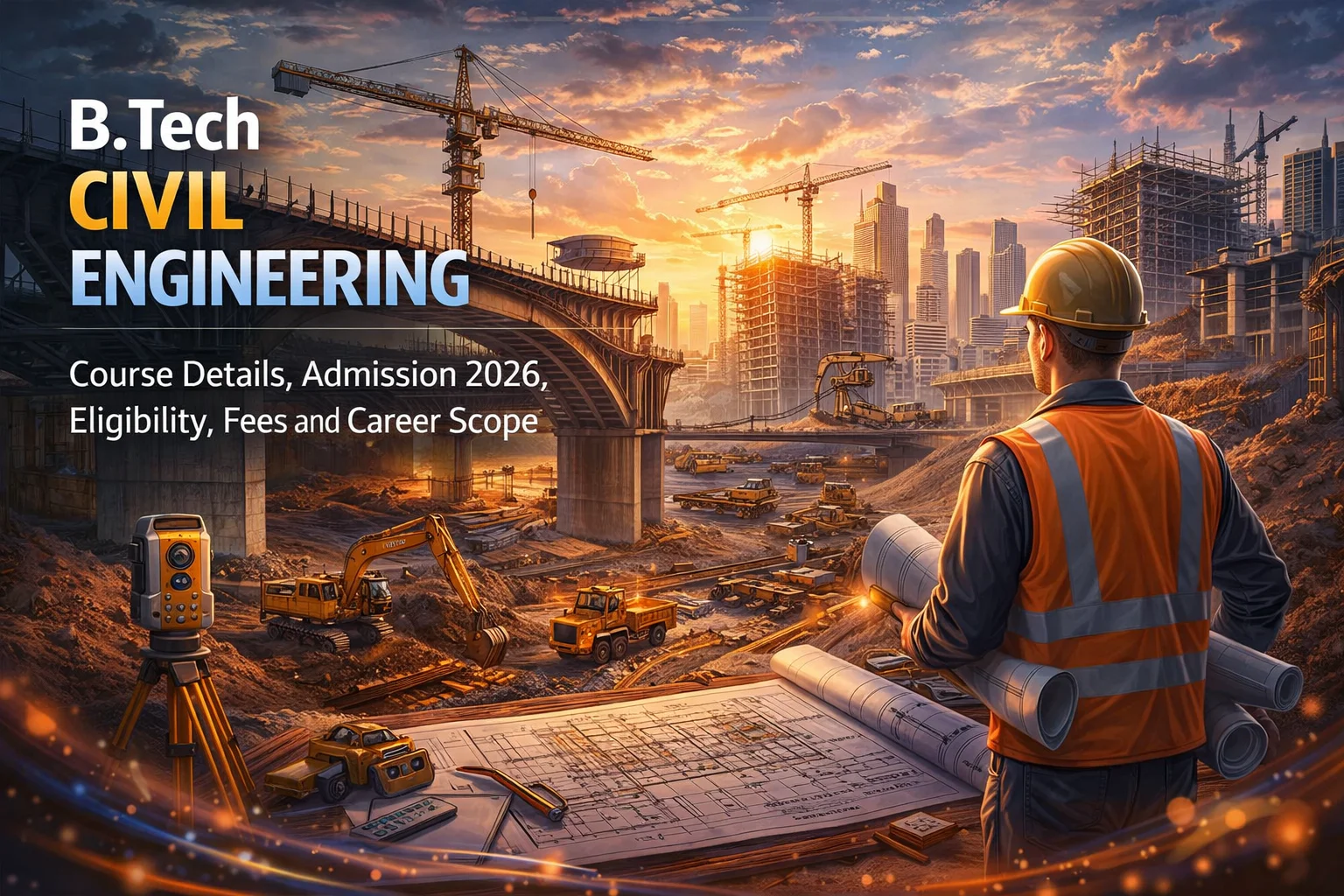 B.Tech Civil Engineering: Course Details, Admission 2026, Eligibility, Fees and Career Scope