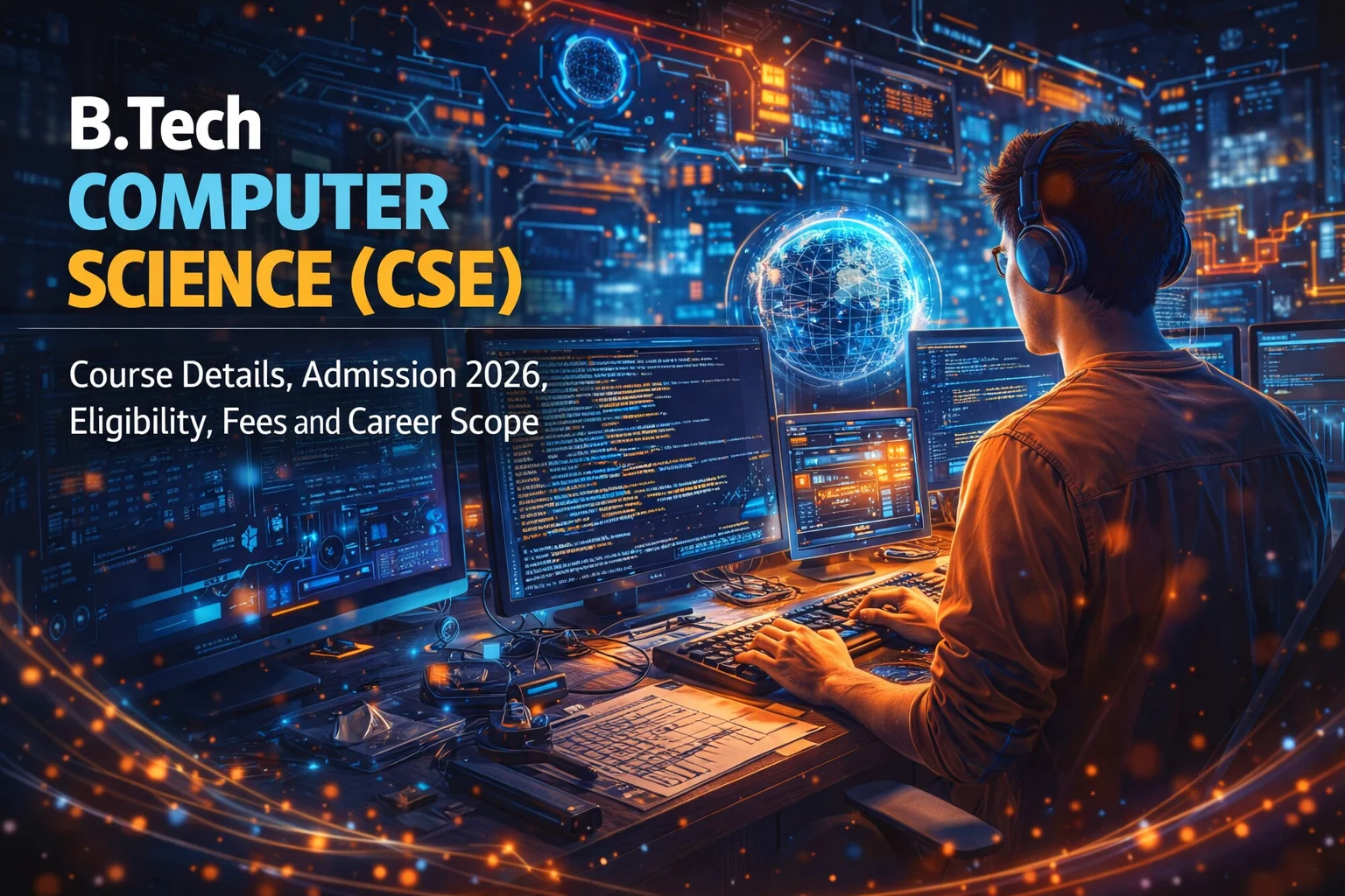 B.Tech Computer Science (CSE): Course Details, Admission 2026, Eligibility, Fees and Career Scope