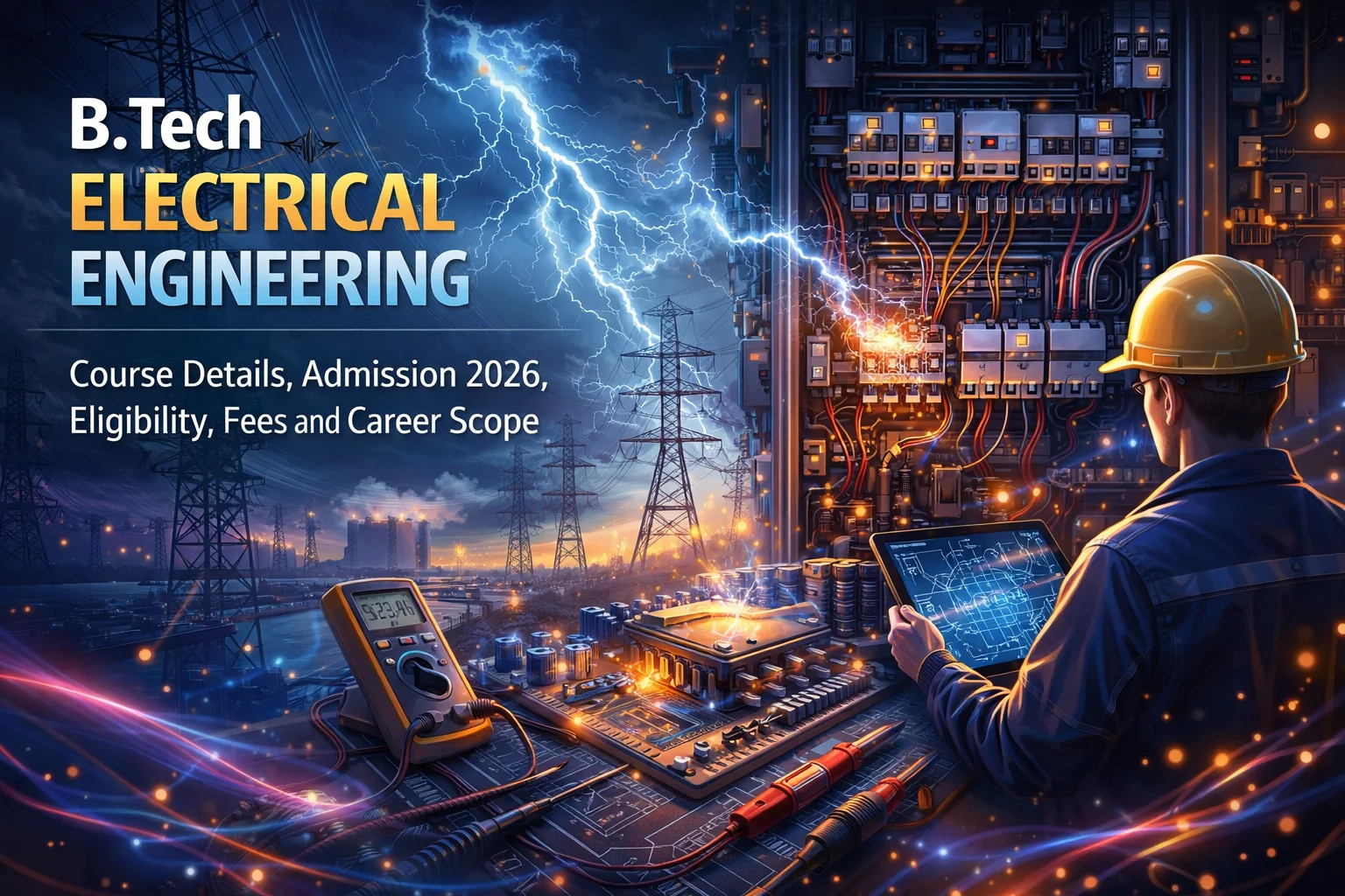 B.Tech Electrical Engineering: Course Details, Admission 2026, Eligibility, Fees and Career Scope