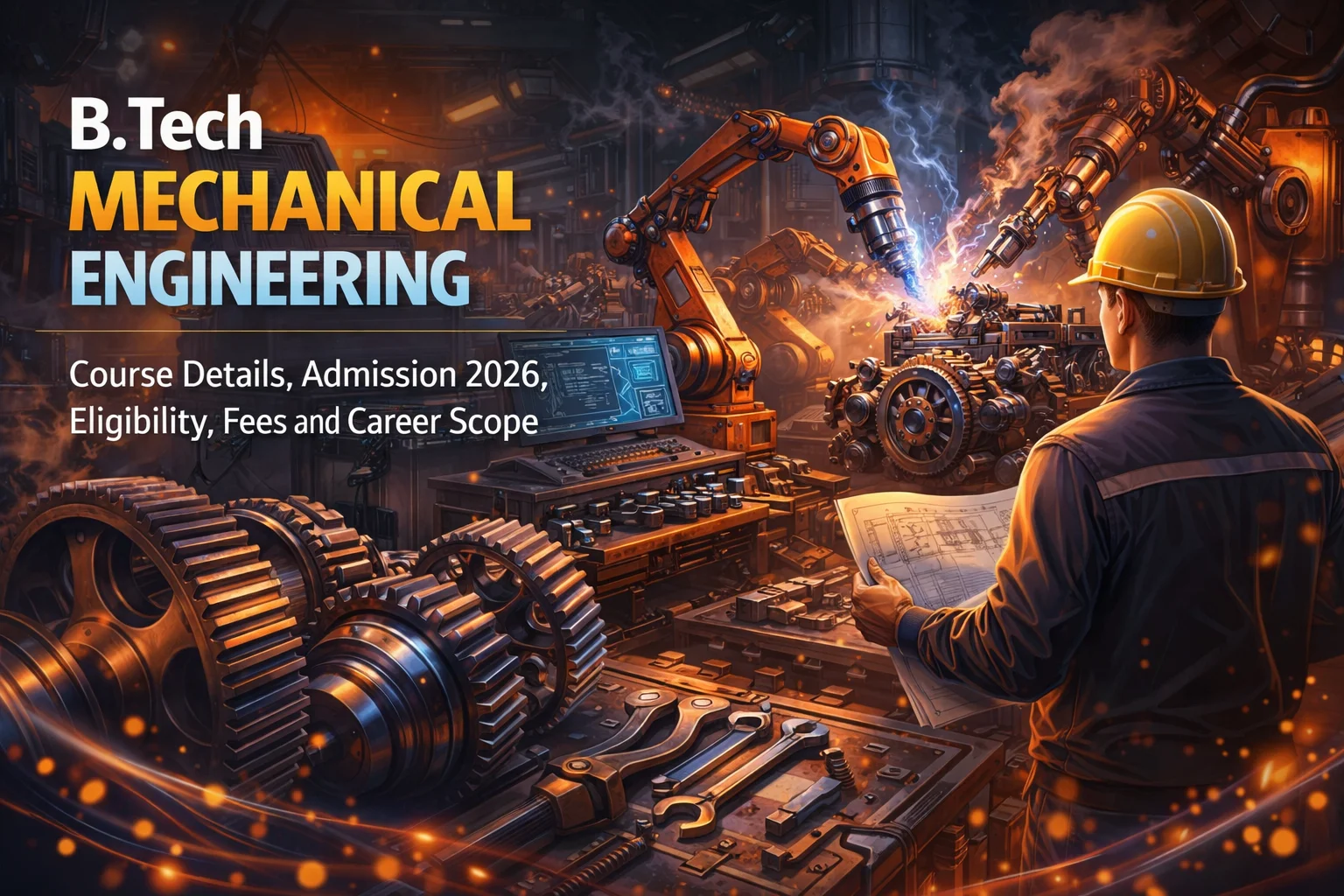 B.Tech Mechanical Engineering: Course Details, Admission 2026, Eligibility, Fees and Career Scope