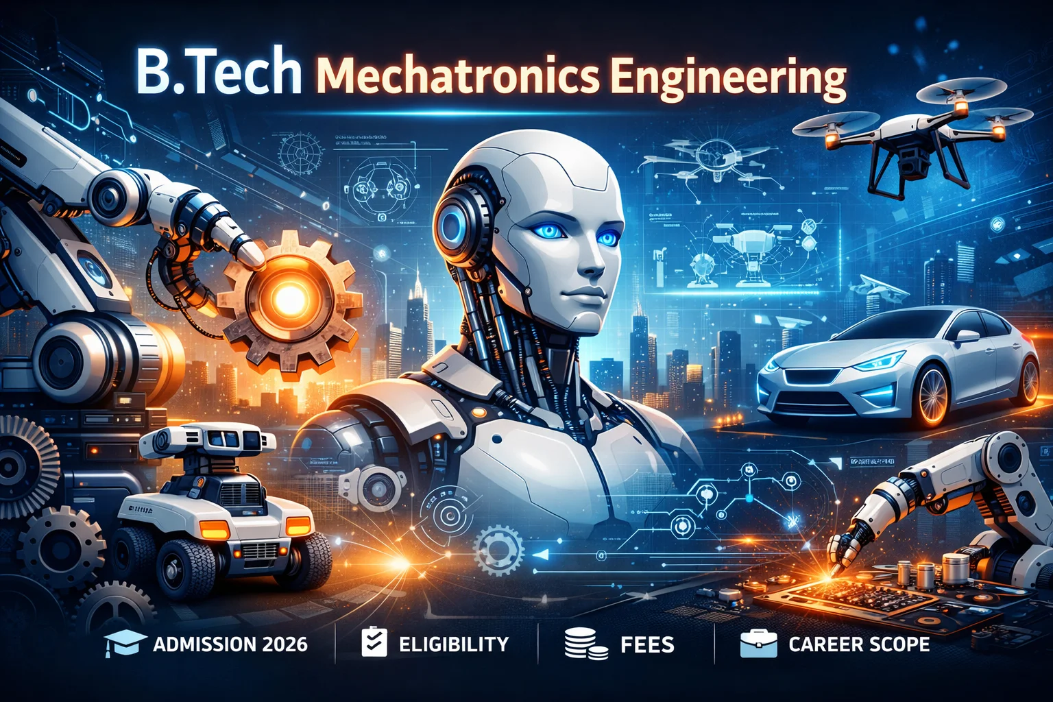 B.Tech Mechatronics Engineering: Course Details, Admission 2026, Eligibility, Fees and Career Scope