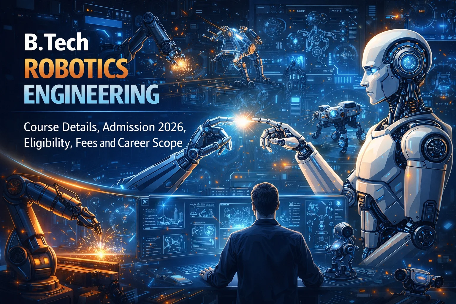 B.Tech Robotics Engineering: Course Details, Admission 2026, Eligibility, Fees and Career Scope