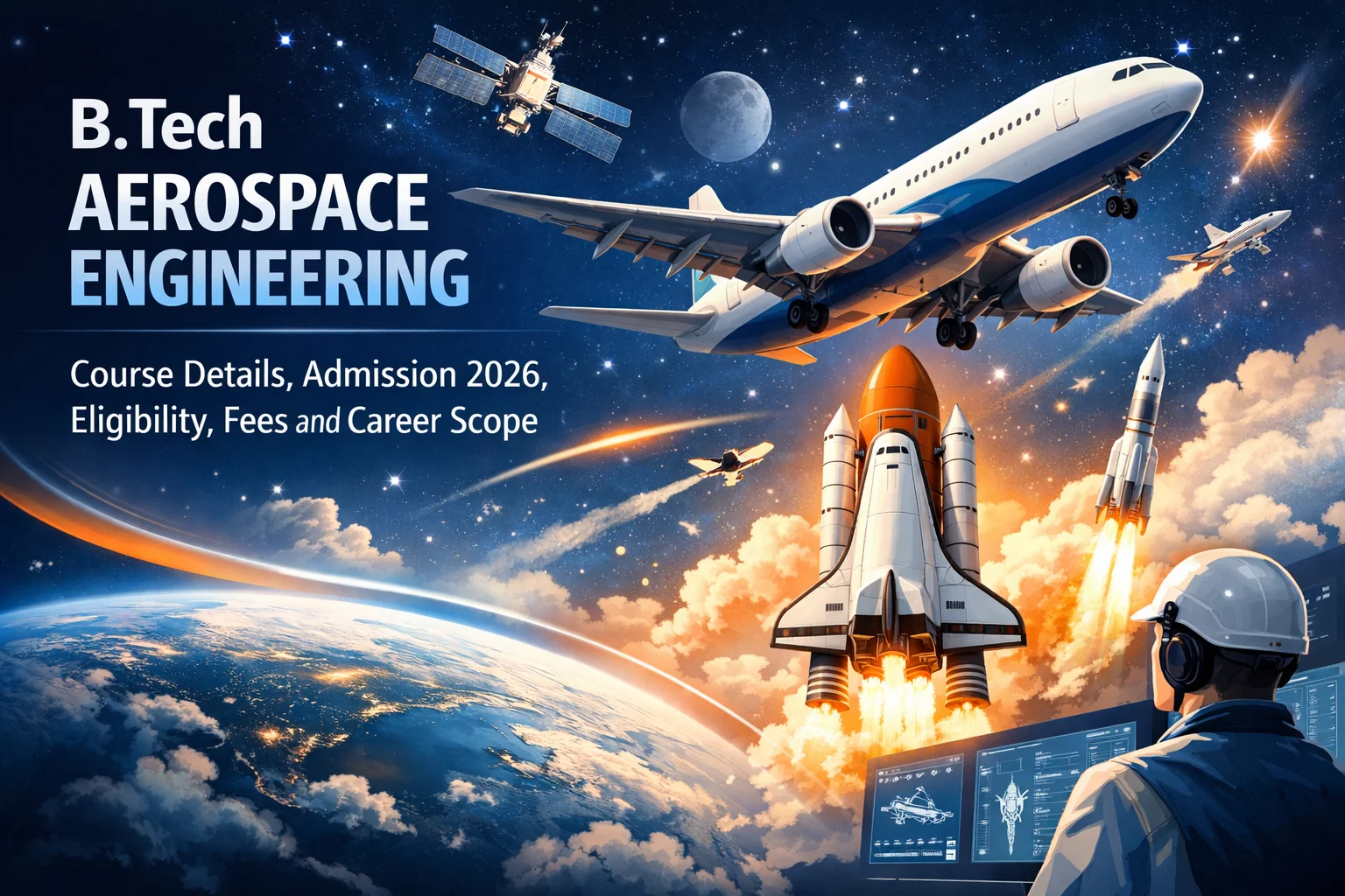 B.Tech Aerospace Engineering: Course Details, Admission 2026, Eligibility, Fees and Career Scope