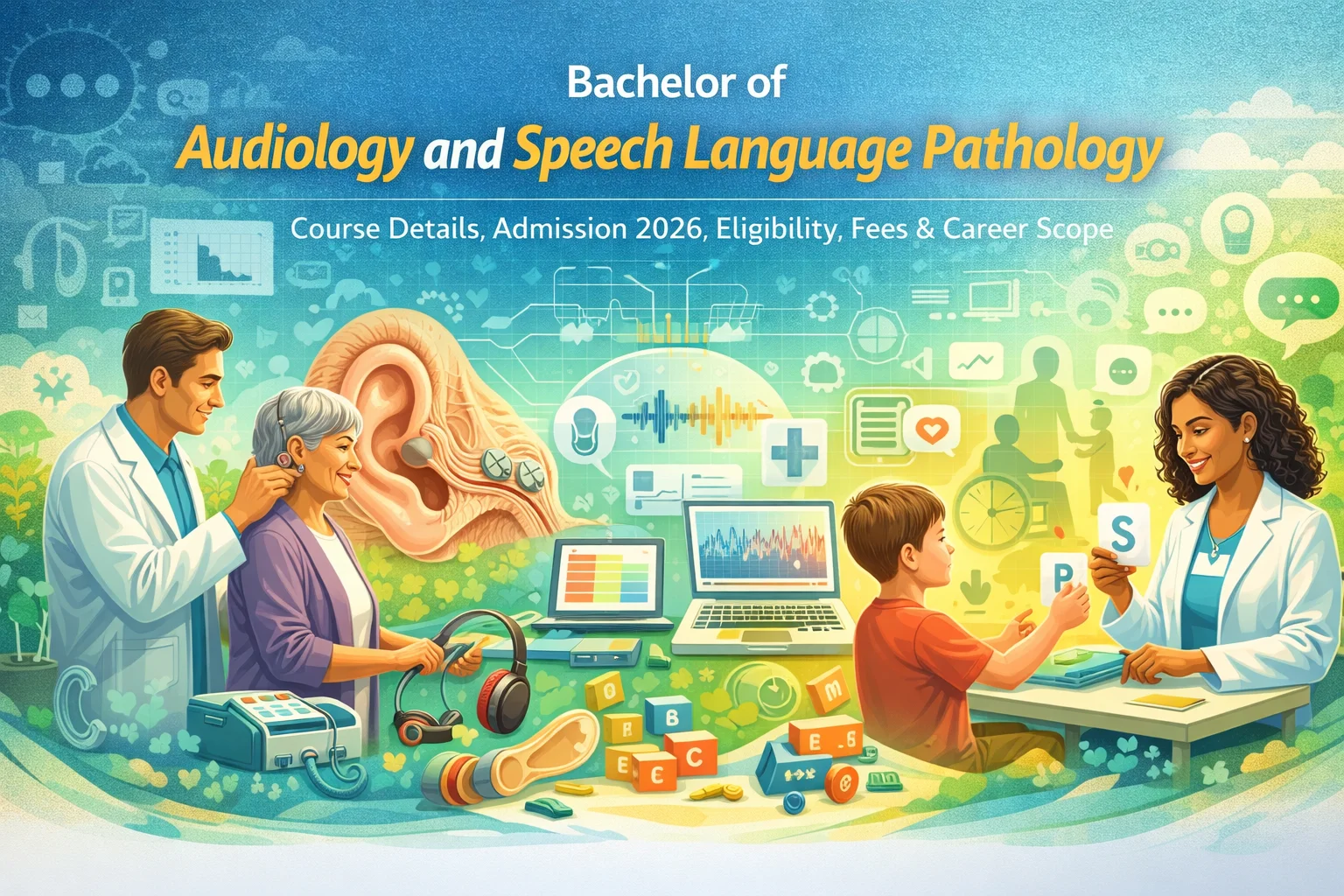 Bachelor of Audiology and Speech Language Pathology (BASLP): Course Details, Admission 2026, Eligibility, Fees and Career Scope