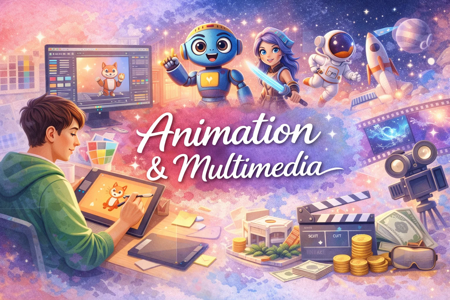 Animation and Multimedia: The Ultimate Guide to Courses, Careers, Salary, and Future Scope
