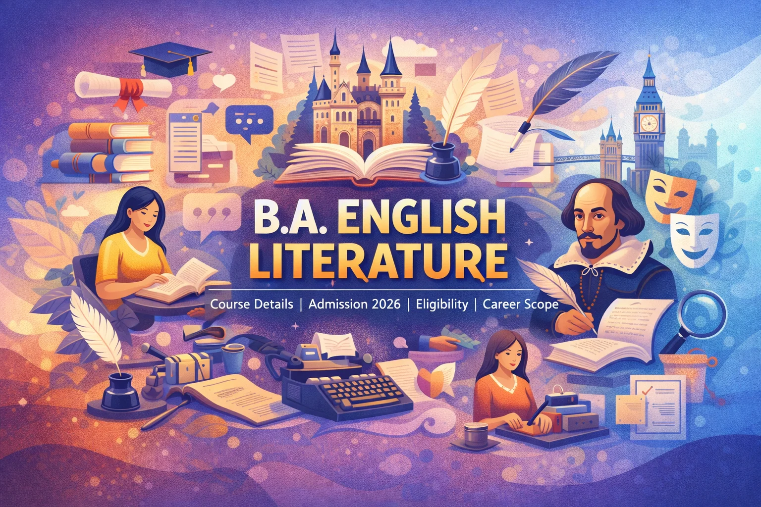 BA English Literature: Course Details, Admission 2026, Eligibility, Fees, and Career Scope