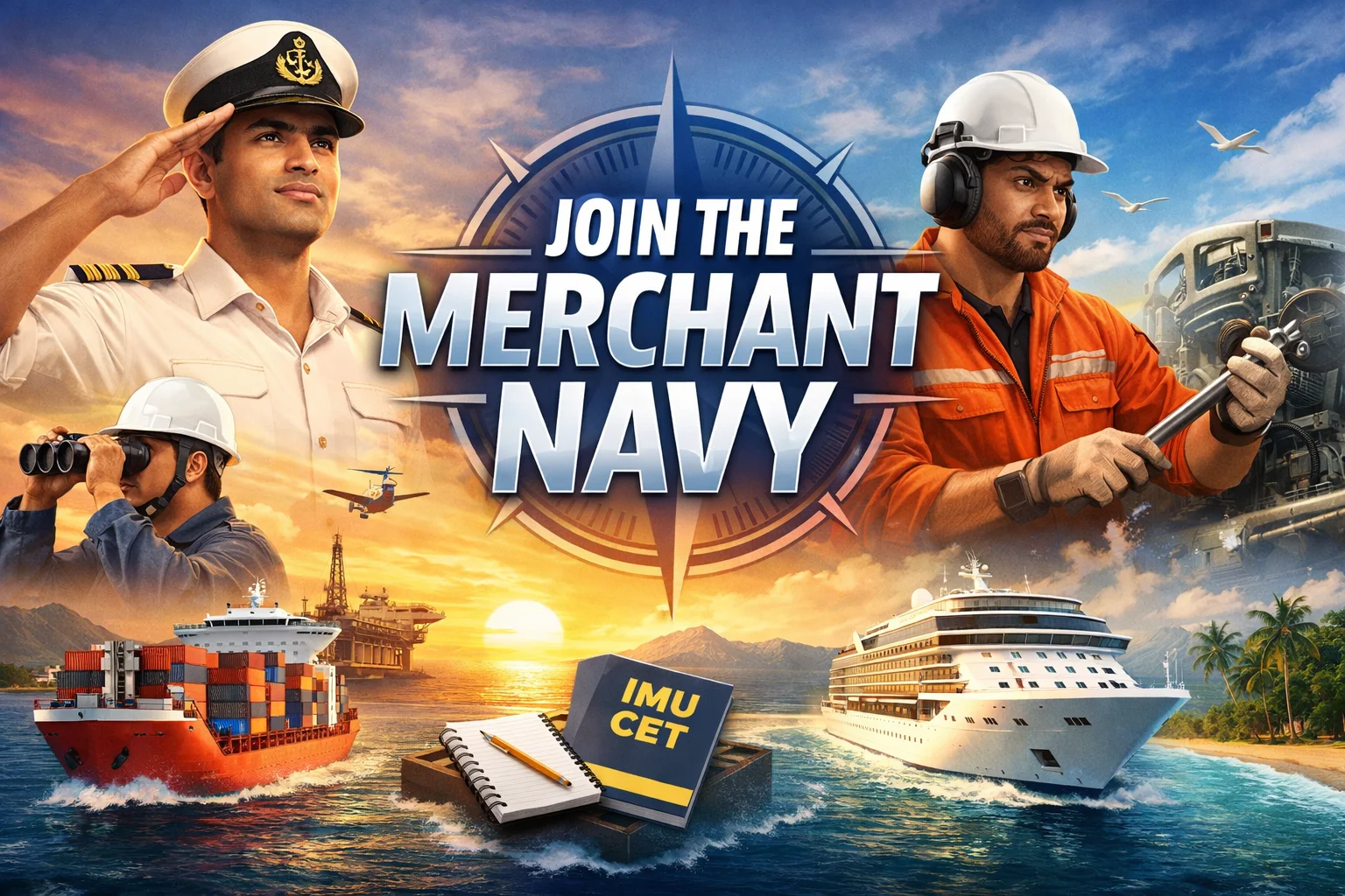How to Join Merchant Navy in India (2026): Complete Career & Course Guide